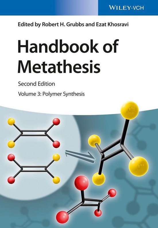 Handbook of Metathesis, Volume 3 - cover