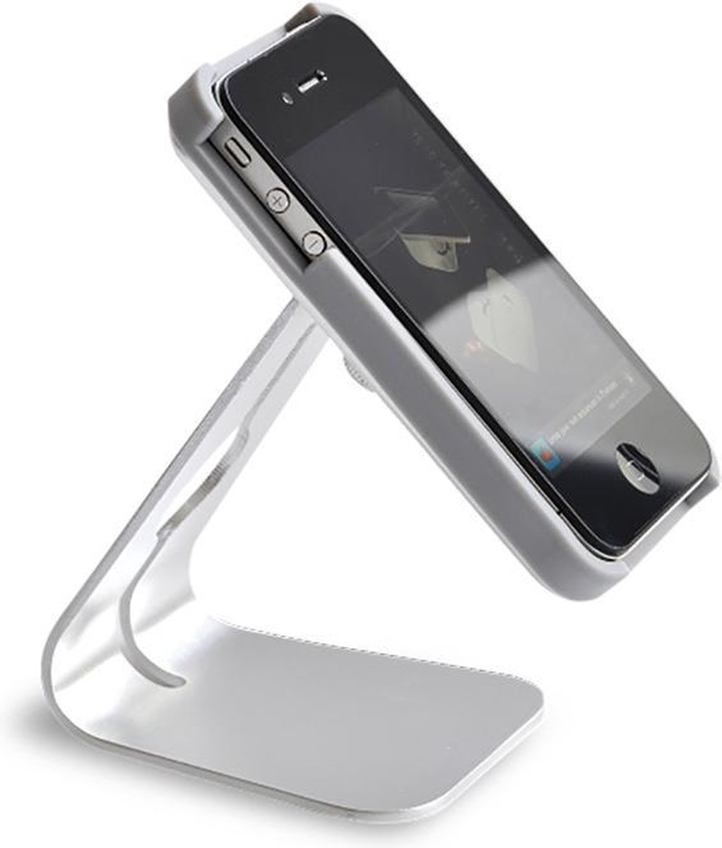 Mueta MU-IPCNC4 - Burohouder voor IPhone 4 - Grijs