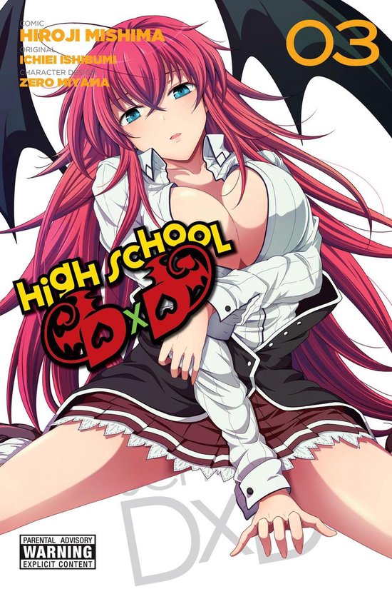 High School DxD 3 - High School DxD, Vol. 3 - cover
