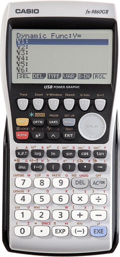 Bekend kleermaker Onhandig Casio FX-9860GII grafische rekenmachine | bol.com