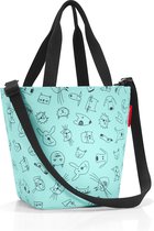 Reisenthel Shopper XS Kids Schooltas - Maat XS - 4L - Cats&Dogs Mint