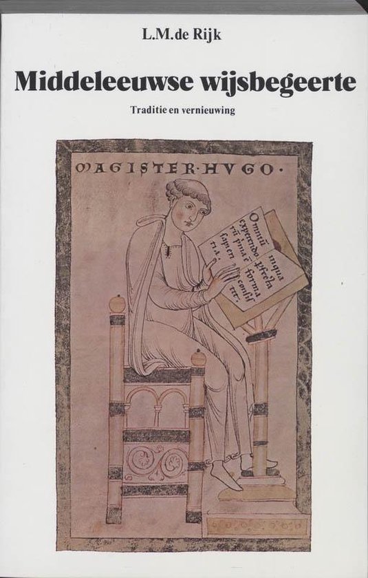 Cover van het boek 'Middeleeuwse wijsbegeerte / druk 2' van L.M. de Rijk