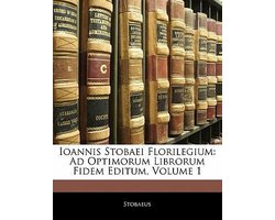Omslag van Ioannis Stobaei Florilegium