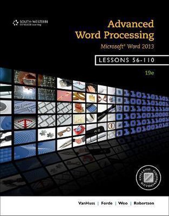 Advanced Word Processing, Lessons 56-110: Microsoft® Word - cover