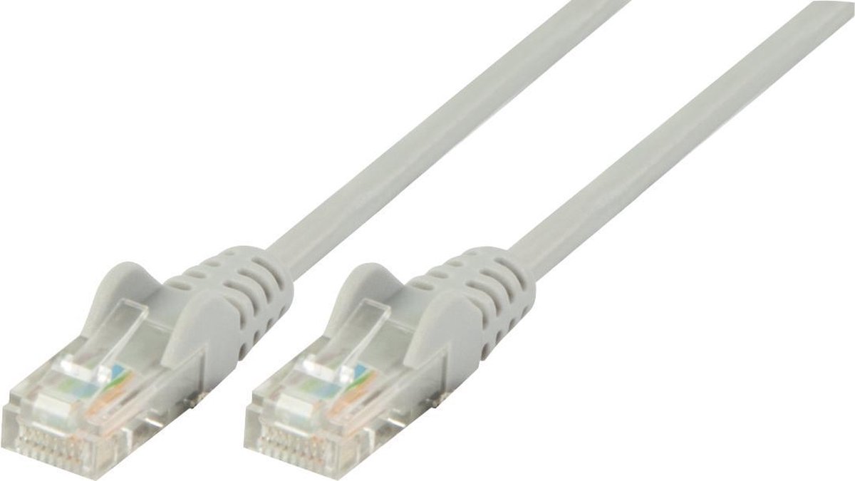UTP CAT 5e netwerk kabel 3,00 m grijs