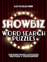 Showbiz Word Search Puzzle