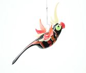 Papegaai Glazen Vogel - Vogel - Vogels - Vogeltjes - Vogeltjes Beeldjes - Vogeltjes Decoratie - Beeldjes Dieren - Beeldjes Decoratie - Glazen vogeltjes decoratie - Vogel beeldje -