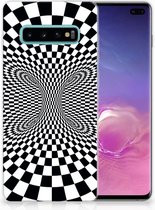 Geschikt voor Samsung Galaxy S10 Plus TPU Hoesje Design Illusie