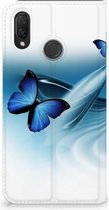 Huawei P Smart Plus Uniek Standcase Hoesje Vlinders