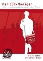 Der Csr-Manager - Unternehmensverantwortung In Der Praxis
