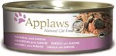 Applaws Blik Cat 156 gram Smaak - KIPFILET & KAAS