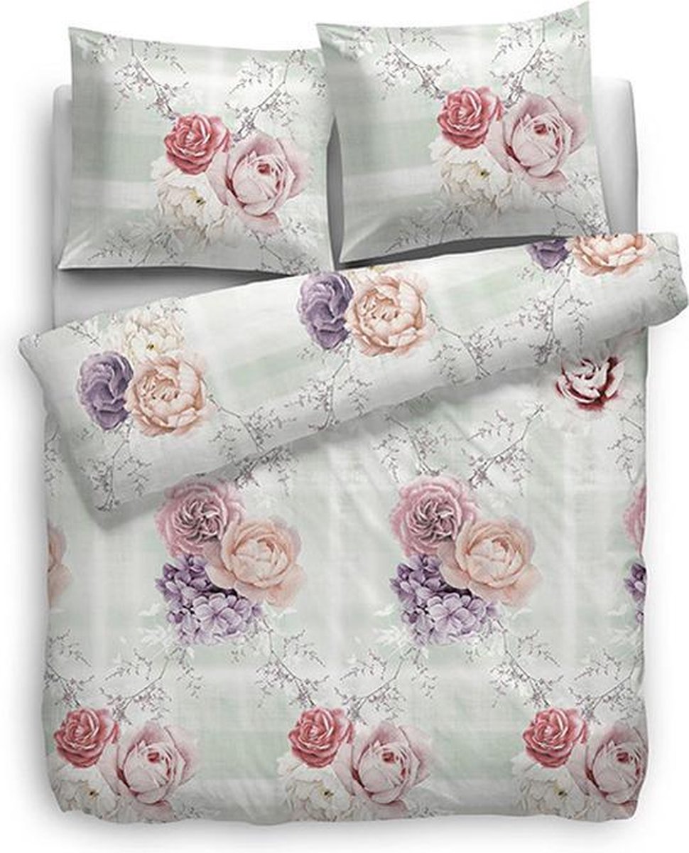 Heckettlane HNL Cerise Dekbedovertrek - Litsjumeaux - 260x200/220 cm - Multi