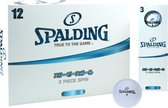 Spalding - 12 stuks 3 piece spin Golfballen NEI cover
