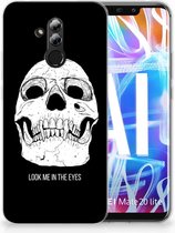 Coque Téléphone pour Huawei Mate 20 Lite Coque Smartphone Skull Eyes