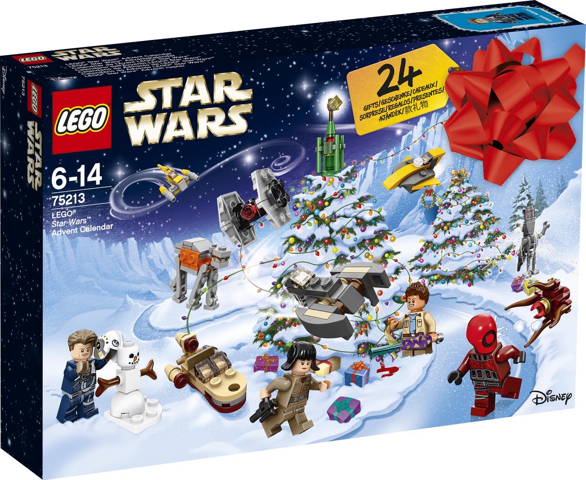 I nåde af regn blur LEGO Star Wars Adventskalender 2018 - 75213 | bol.com