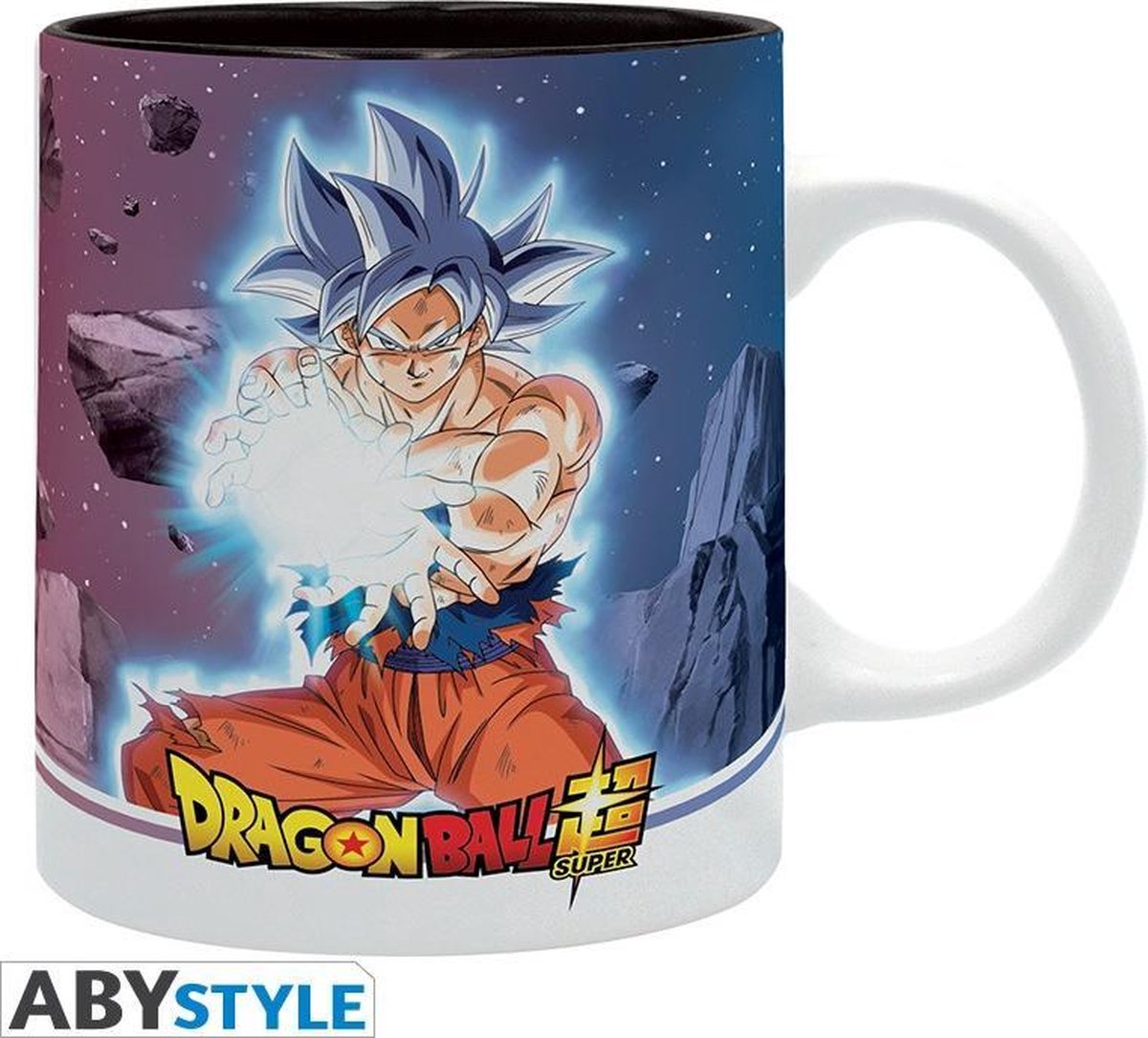 ABYSTYLE Dragon ball super - goku ui vs jiren mug 320ml afbeelding