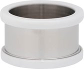 iXXXi - Basisring Ceramic - Zilverkleurig - 10 mm - maat 18,5