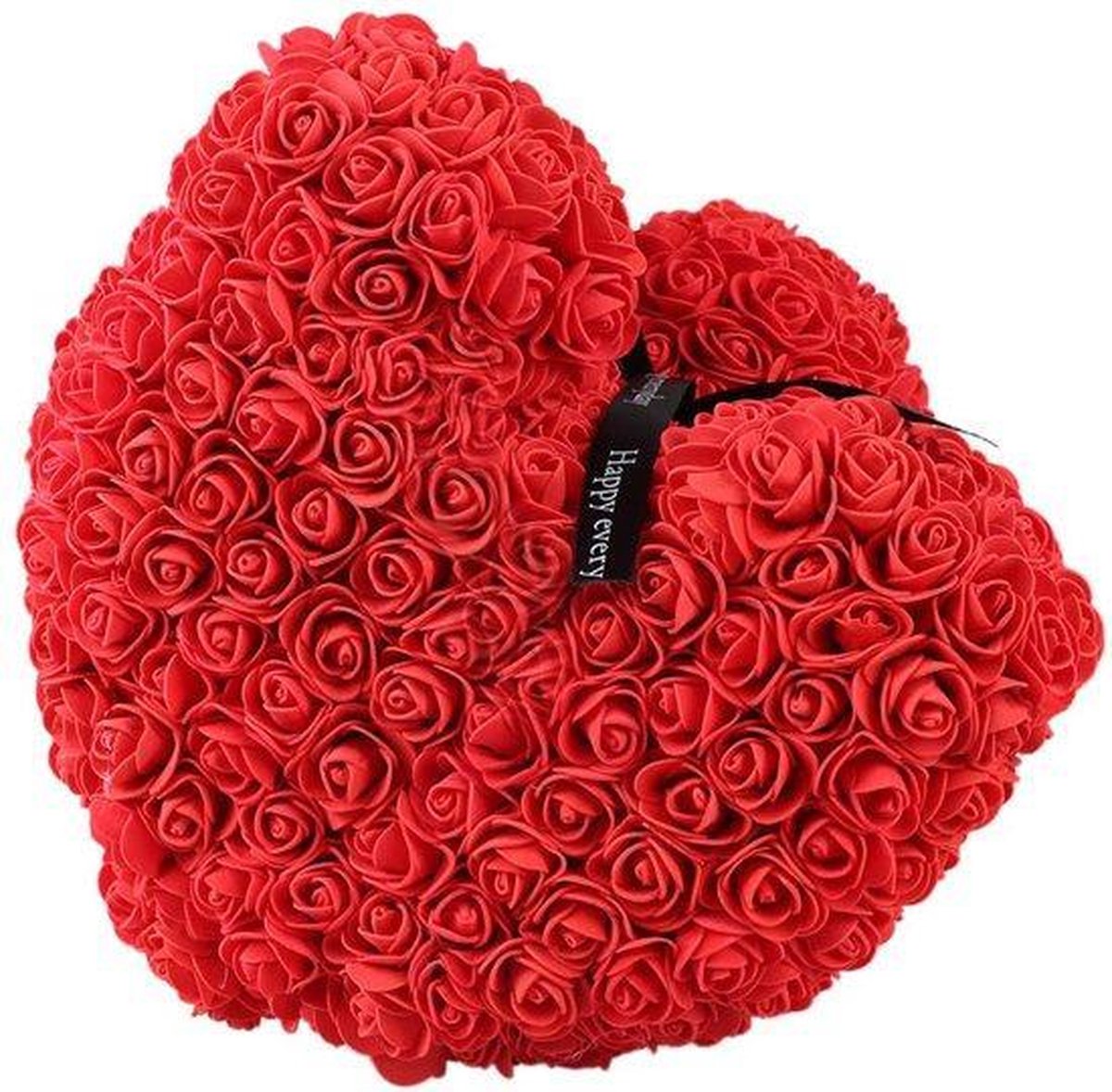 Eeuwige echte roos bloem met doos, voor altijd romantisch