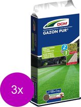 Dcm Gazon Pur 125 m2 - Gazonmeststoffen - 3 x 10 kg (Mg)