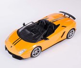 1:14 Schaal radiografisch bestuurbare Lamborghini LP570-4 Spider oranje