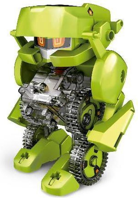 Imaginarium T4 ECO SOLAR ROBOT - Bouwpakket Robot - Op Zonne-energie - 4 Modellen in 1