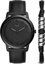 Fossil Zwart Mannen Horloge FS5500SET