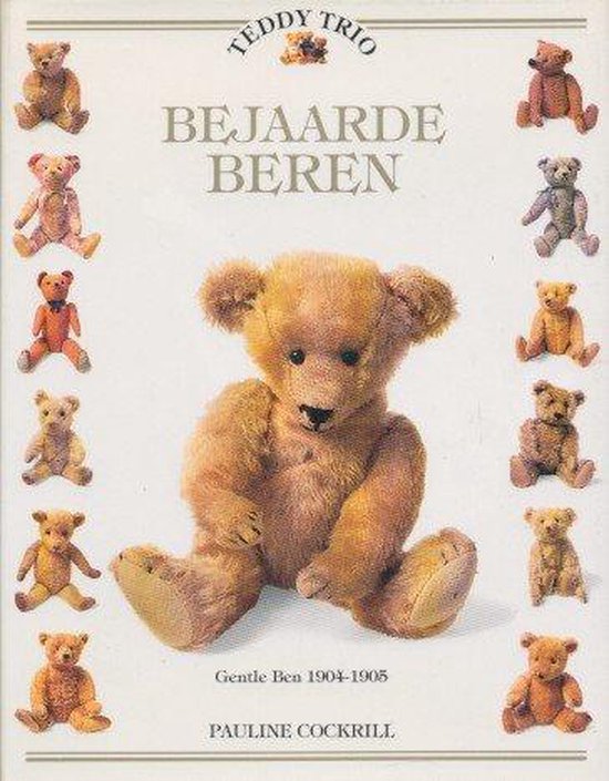Teddy trio bejaarde beren - cover