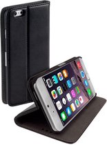 Stand Case Book Style Flip Cover Hoesje Apple iPhone 6 Plus (5,5 inch) Zwart