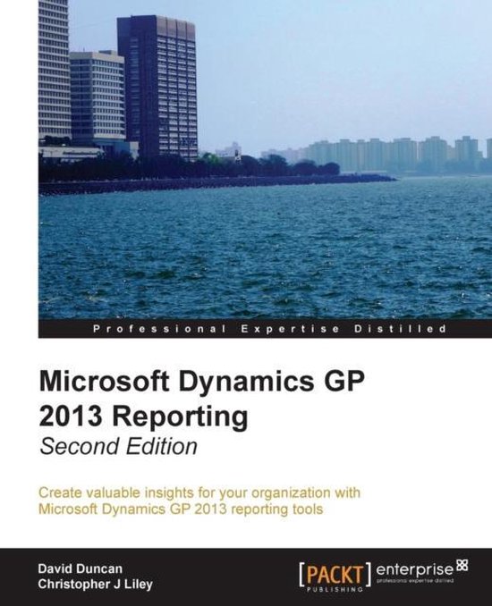 Microsoft Dynamics GP 2013 Reporting - cover