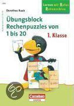Lernen mit Rufus Rabenschlau. Übungsblock Rechenpuzzles von 1 bis 20. 1. Klasse