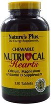Nutri-Cal Hearts, Chewable (120 Tablets) - Nature's Plus