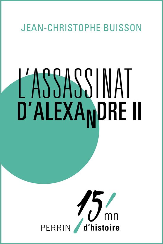 L'assassinat d'Alexandre II - cover