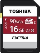 Toshiba EXCERIA N302 N302 SDHC 16GB flashgeheugen Klasse 10 UHS-I