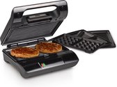 -Princess 117002 Multi Sandwich Grill Compact Pro - Contactgrill - Verwisselbare platen – Verticaal opbergbaar-aanbieding