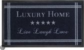 Hamat Deurmat Welcome Home - 45x75 - Home blauw