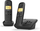 Gigaset AL170A Duo DECT-telefoon Zwart Nummerherkenning