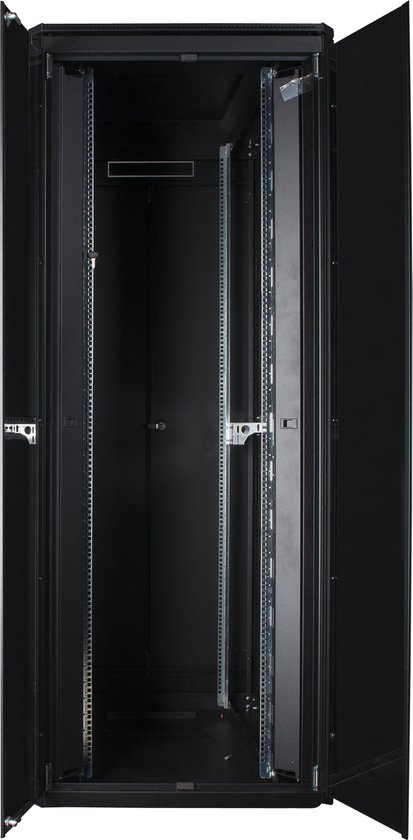 LOGON RDL46U61BL Vrijstaande rek 46U 600kg Zwart rack | bol.com