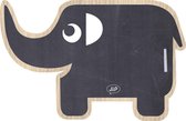 JIP Krijtbord Ellie the Elephant - Zwart