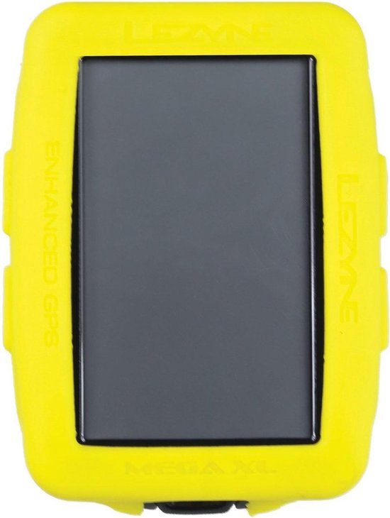 Lezyne Mega XL GPS Cover - Siliconen hoesje voor Lezyne Mega XL GPS - Geel  | bol.com