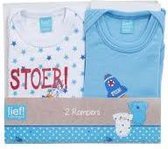 Lief! Stoer Rompers 2 Pack voor Baby's maat 74-80 – 24x20x2cm | Kleding  voor... | bol.com