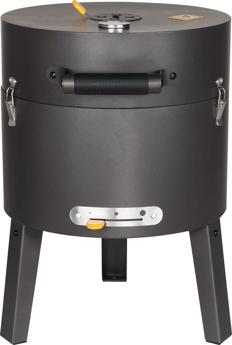 Boretti Tonello houtskoolbarbecue - ø 37 cm - Zwart