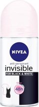 NIVEA Invisible Black & White Clear Roll-On