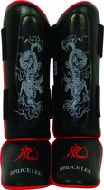 Bruce Lee Dragon Scheenbeschermers - Leer - S/M