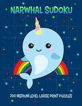 Narwhal Sudoku 200 Medium Level Large Print Puzzles