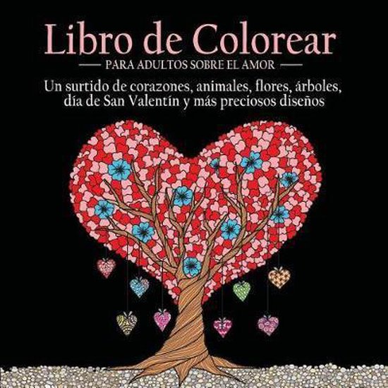 Libro de Colorear Para Adultos Sobre el Amor - cover