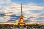 Eiffeltoren | Parijs | Tuindoek | Tuindecoratie | 150CM x 100CM | Tuinposter