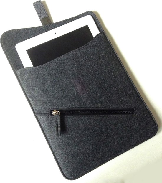 Tablet Hoes 10 inch Grijs Vilt