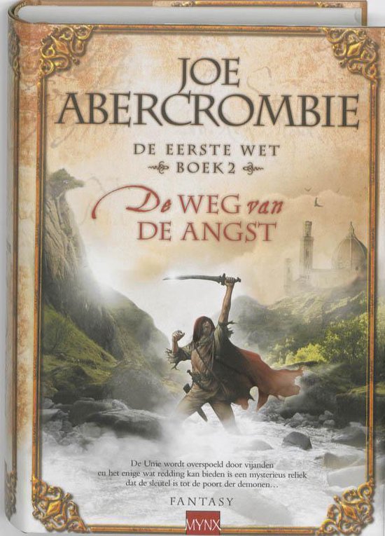 Cover van het boek 'De weg van de angst' van J. Abercrombie