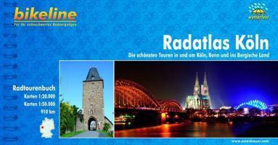 Koln Radregion schonsten Touren in und um Koln, Bonn und ins - cover