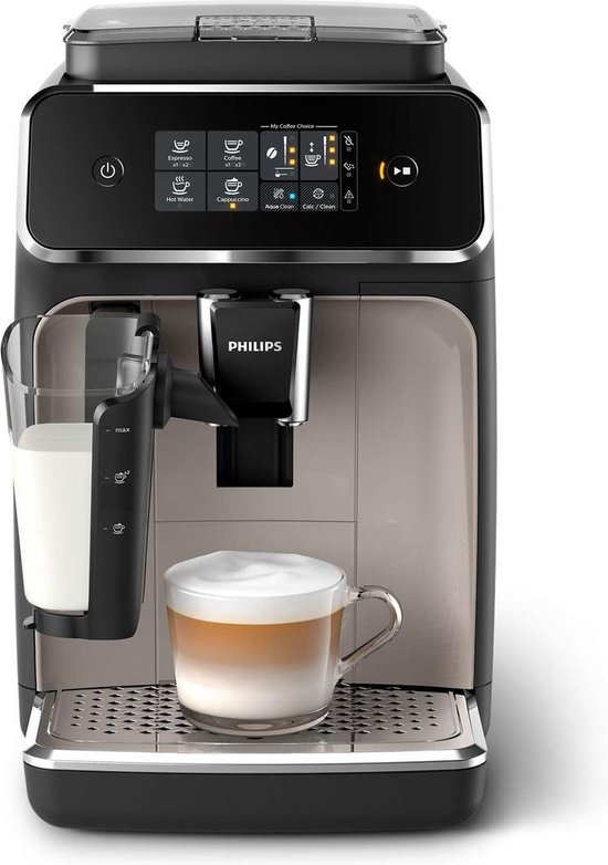 huiselijk knoop dubbellaag Philips LatteGo EP2235/40 - Volautomatische koffiezetapparaat - Zwart |  bol.com